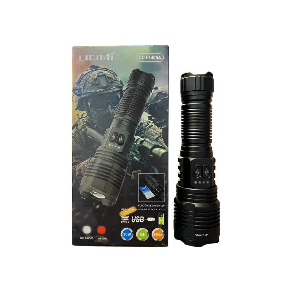 LD-L1409A LINTERNA DE LARGA DISTANCIA LIDIMI