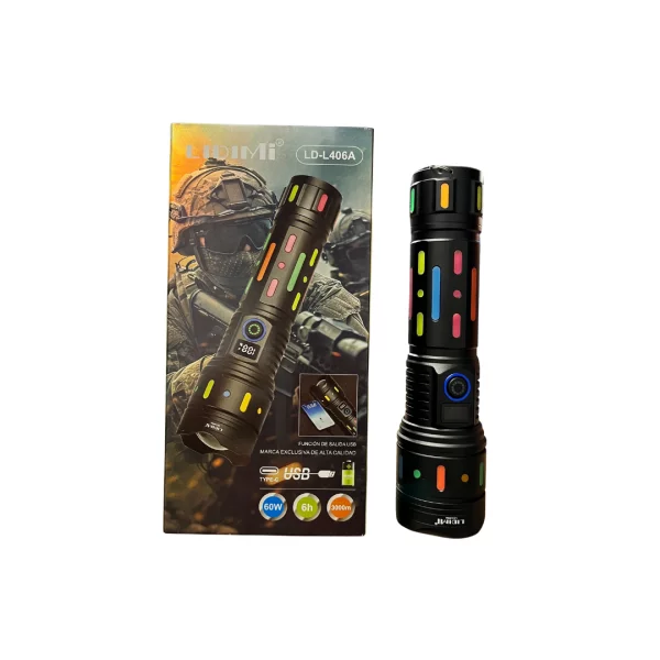 LD-L406A LINTERNA DE LARGA DISTANCIA LIDIMI