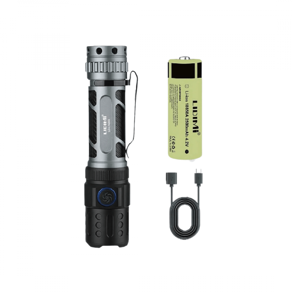 LD-L1424A LINTERNA DE METAL LIDIMI 500 METROS DE DISTANCIA - Imagen 2