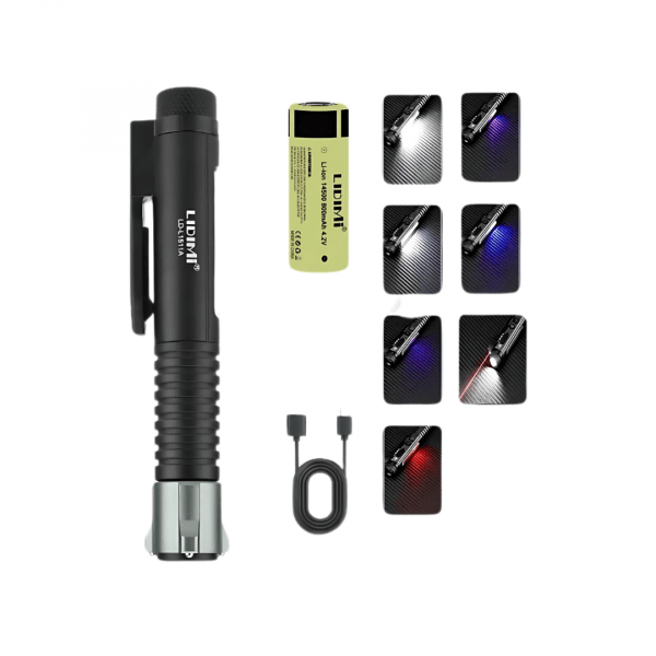 LD-L1511A LINTERNA DE METAL LIDIMI CON LUCES LATERALES - Imagen 3