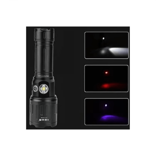 LD-L1416A LINTERNA DE LARGA DISTANCIA CON LUZ LATERAL - Imagen 2