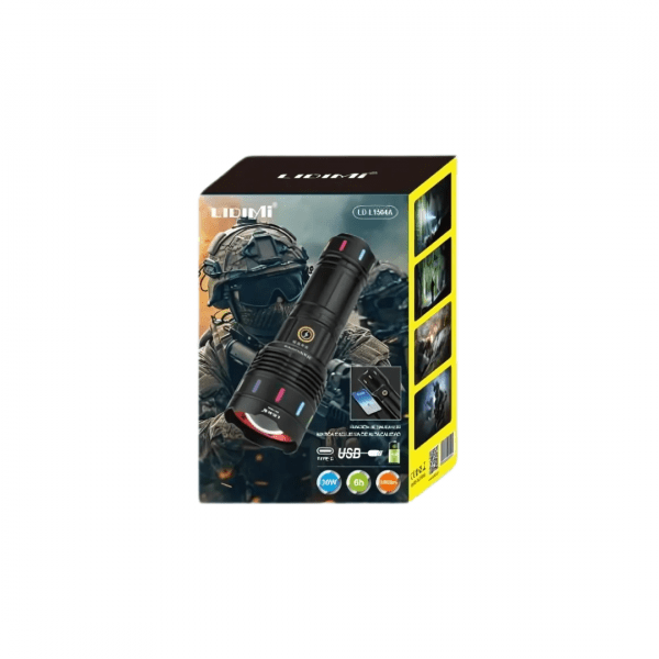 LD-L1504A LINTERNA DE METAL LIDIMI 30W - Imagen 3