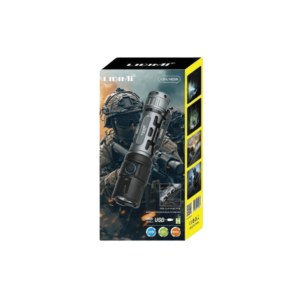LD-L1423A LINTERNA LIDIMI DE METAL 20W - Imagen 4