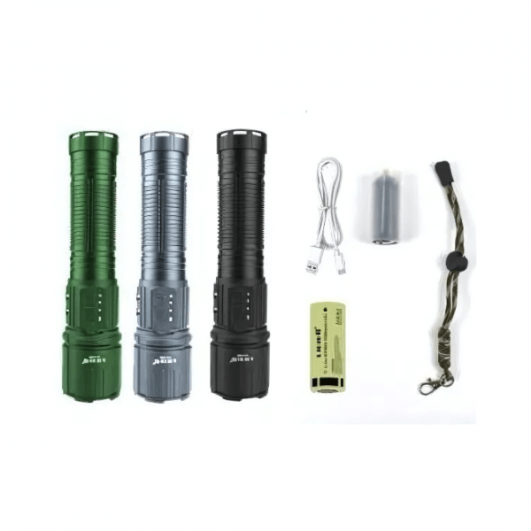 LD-L1500A LINTERNA LIDIMI DE METAL CON LAMPARA INCORPORADA - Imagen 4