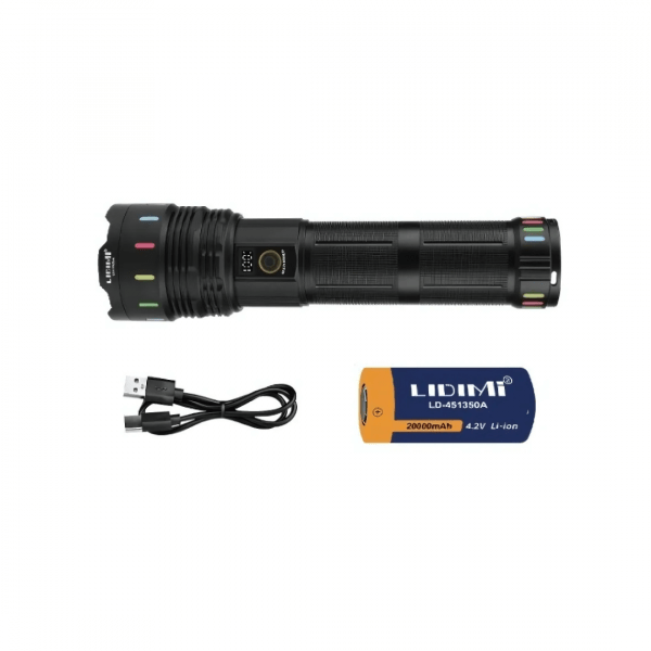 LD-L1525A LINTERNA DE 50W LIDIMI CON 2000 METROS DE ALCANCE - Imagen 2