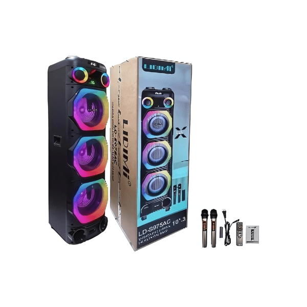 LD-S975AC Torre de Sonido Lidimi 150W con Micrófono - Imagen 4
