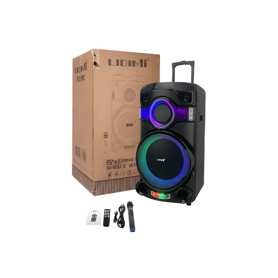 LD-S906AC Parlante Lidimi tipo Maleta de Sonido 100W - Imagen 4