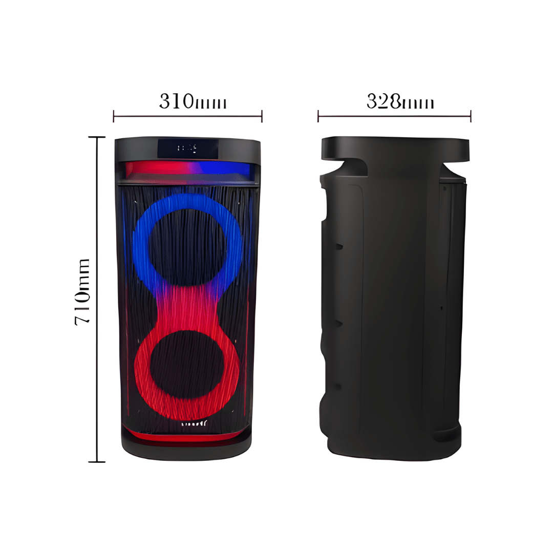 LD-S908AC_F Parlante Lidimi con Luces RGB de 80W - Imagen 2